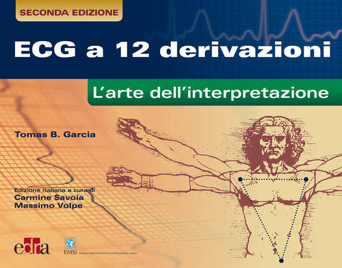 Cover of ECG a 12 derivazioni. L'arte della interpretazione