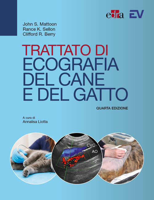 Cover of Trattato di ecografia del cane e del gatto