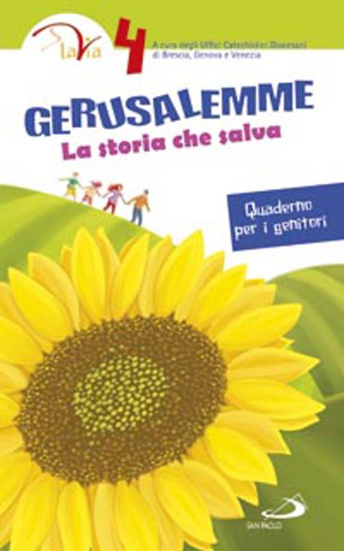 Cover of Gerusalemme. La storia che salva. Quaderno per i genitori