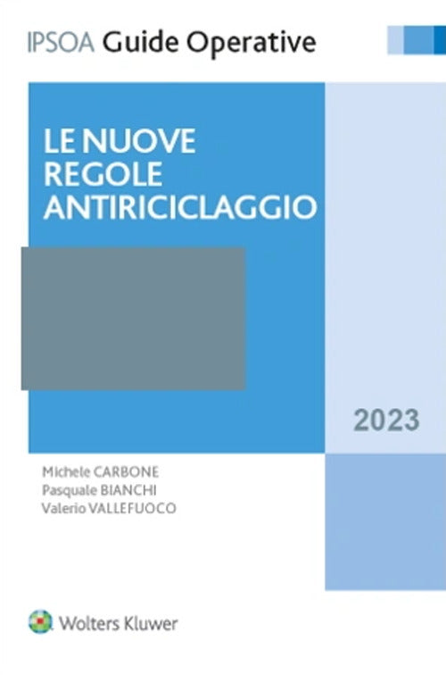 Cover of nuove regole antiriciclaggio