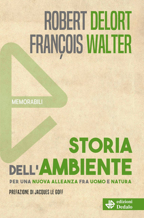 Cover of Storia dell'ambiente. Per una nuova alleanza fra uomo e natura
