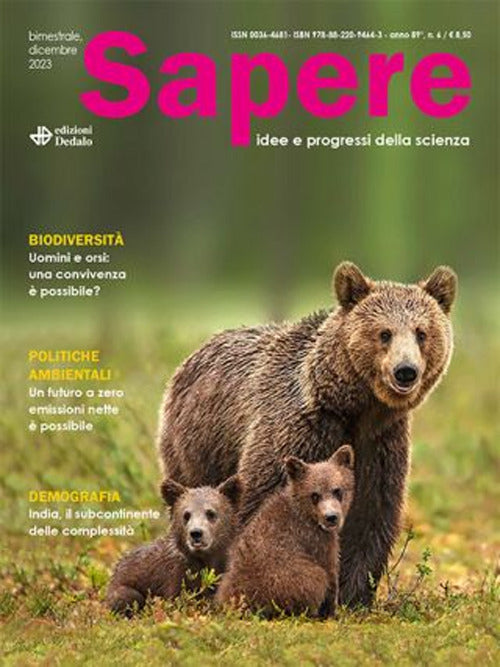 Cover of Sapere. Idee e progressi della scienza