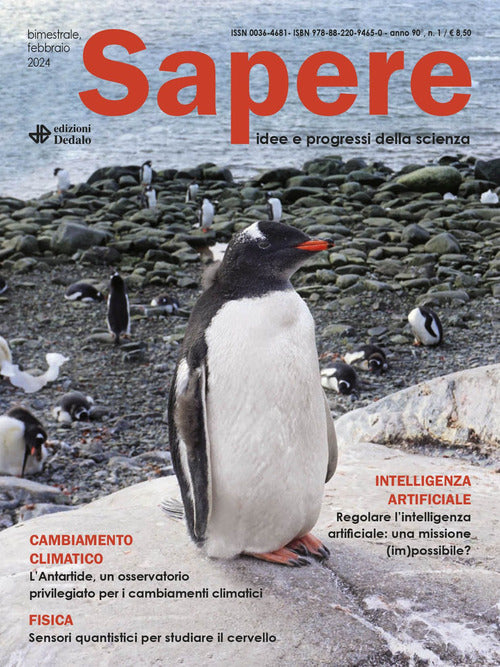 Cover of Sapere. Idee e progressi della scienza