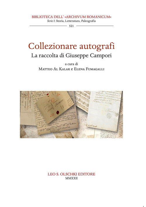 Cover of Collezionare autografi. La raccolta di Giuseppe Campori