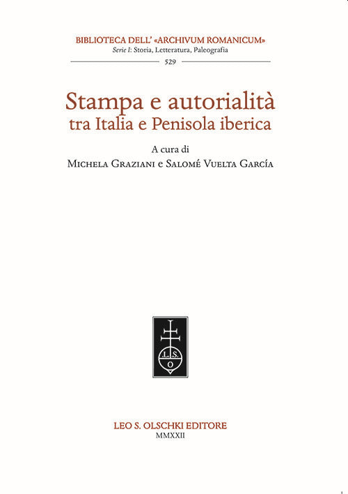 Cover of Stampa e autorialità tra Italia e penisola iberica