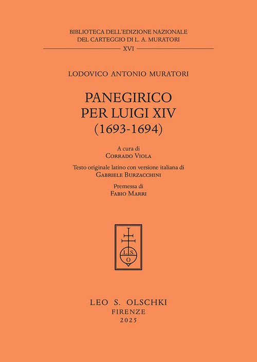 Panegirico per Luigi XIV (1693-1694)