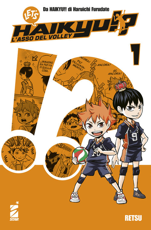 Cover of Let's haikyu!? L'asso del volley