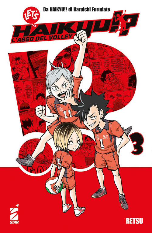 Cover of Let's haikyu!? L'asso del volley