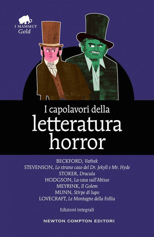 Cover of capolavori della letteratura horror
