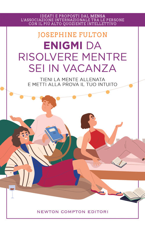 Cover of Enigmi da risolvere mentre sei in vacanza. Tieni la mente allenata e metti alla prova il tuo intuito