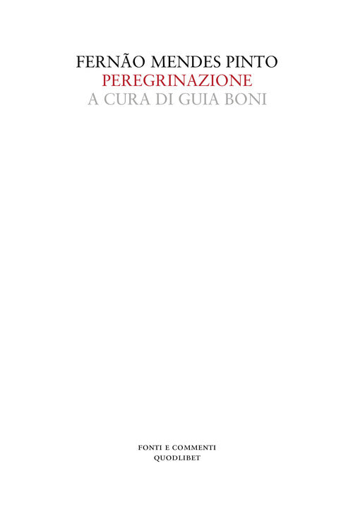 Cover of Peregrinazione