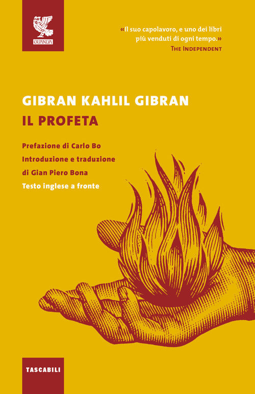 Cover of profeta. Testo inglese a fronte