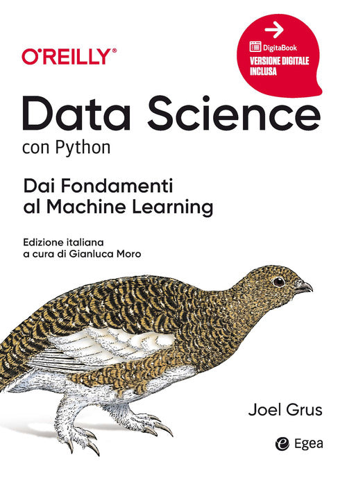 Cover of Data science con python. Dai fondamenti al machine learning