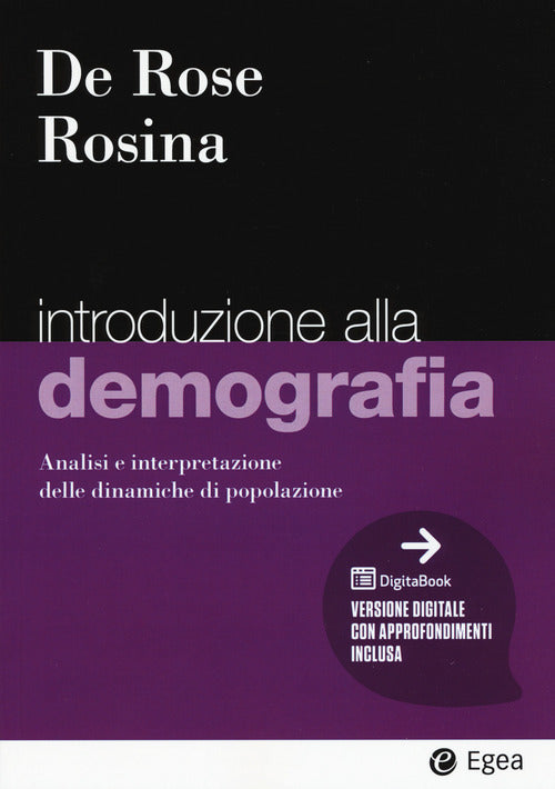 Cover of Introduzione alla demografia. Analisi e interpretazione delle dinamiche di popolazione