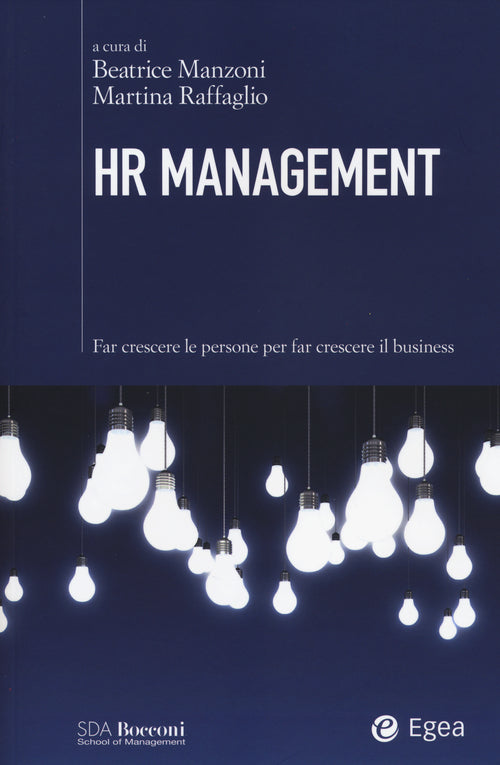 Cover of HR management. Far crescere le persone per far crescere il business