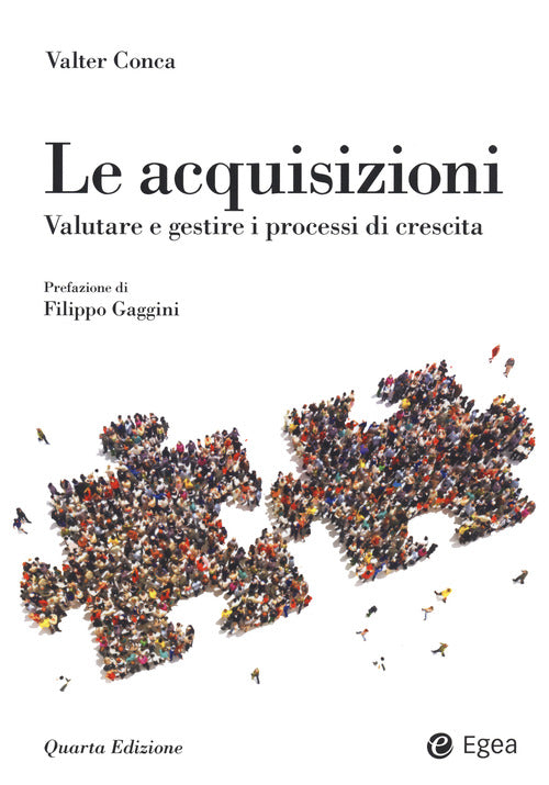 Cover of acquisizioni. Valutare e gestire i processi di crescita