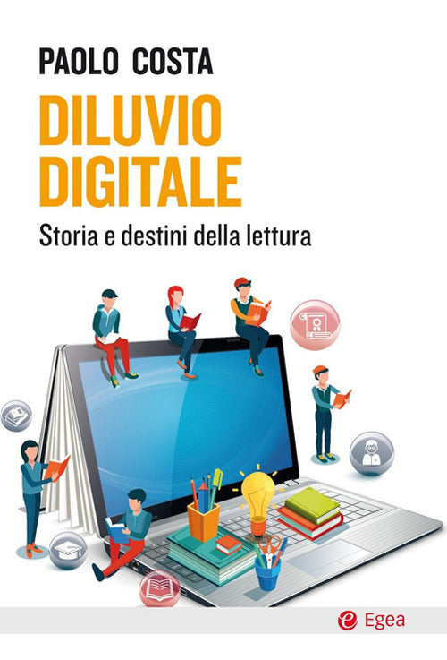 Cover of Diluvio digitale. Storia e destini della lettura