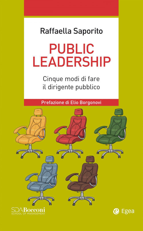 Cover of Public leadership. Cinque modi di fare il dirigente pubblico