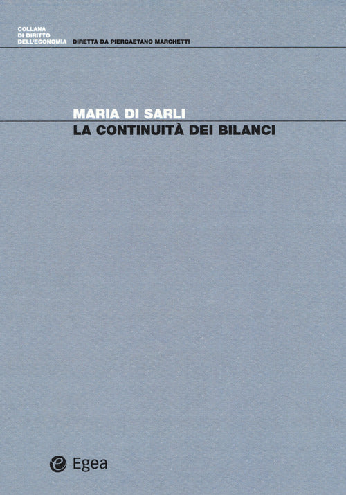 Cover of continuità dei bilanci