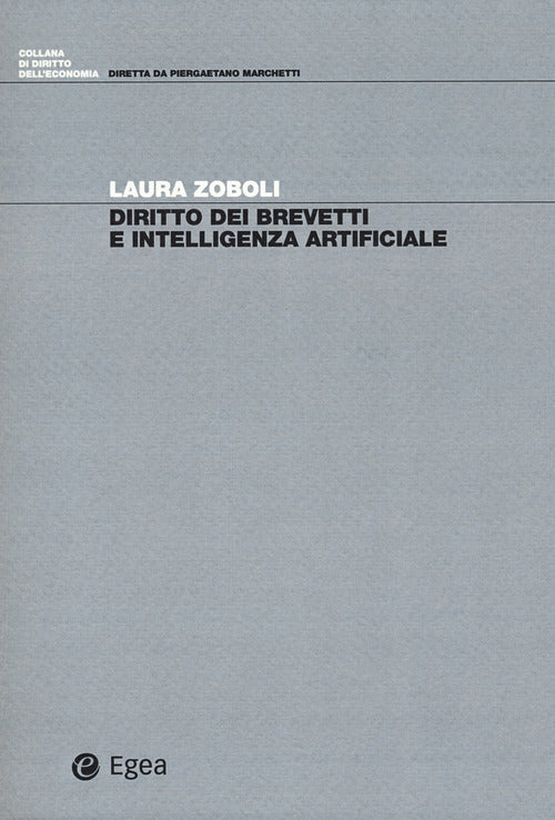 Cover of Diritto dei brevetti e intelligenza artificiale