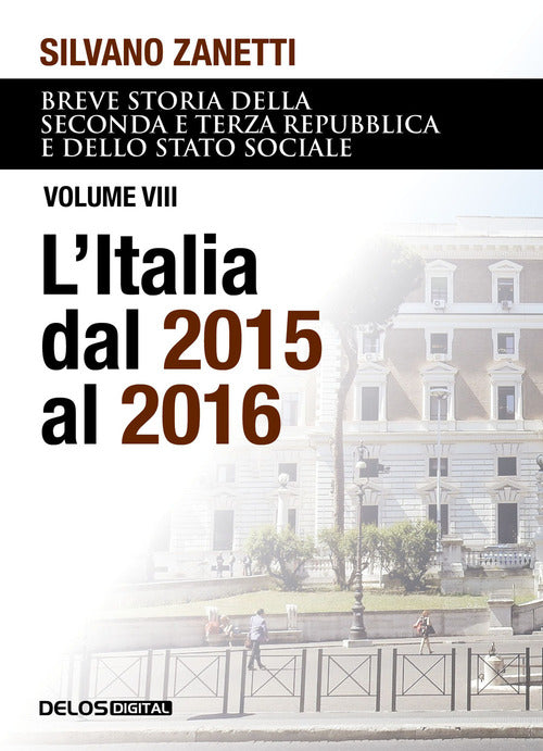 Cover of Breve storia della seconda e terza Repubblica e dello stato sociale