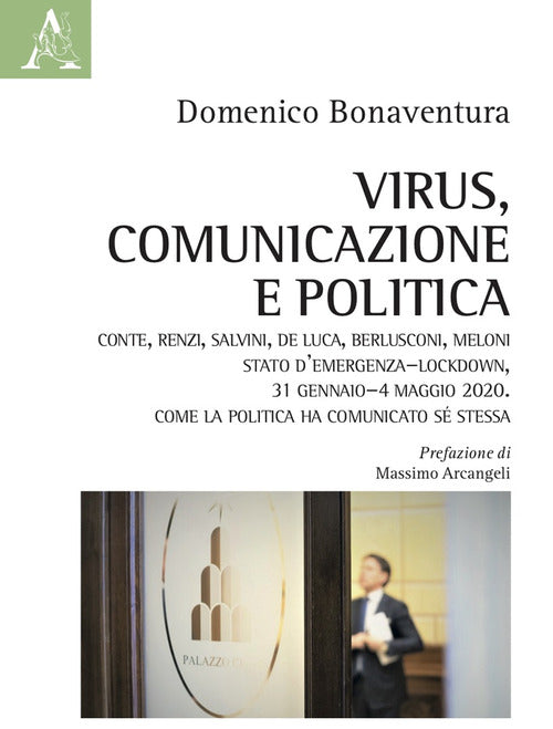 Cover of Virus, comunicazione e politica