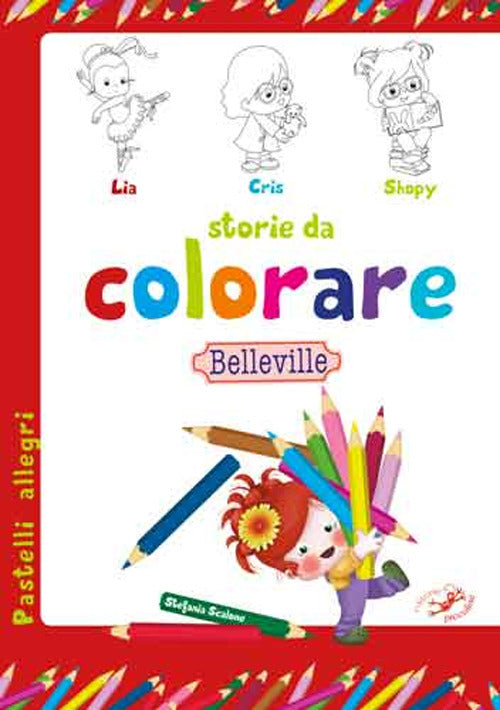 Cover of Storie da colorare. Belleville