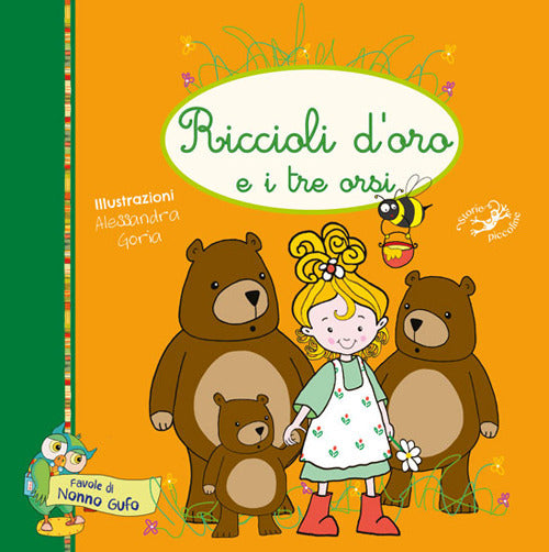 Cover of Riccioli d'oro e i tre orsi