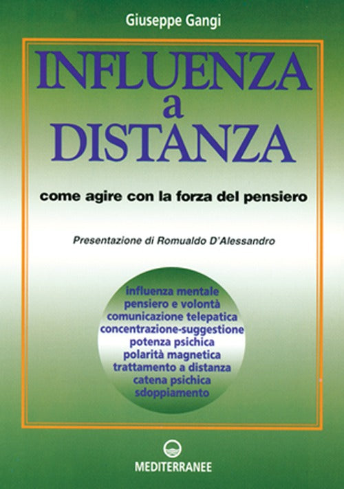 Cover of Influenza a distanza. Come agire con la forza del pensiero