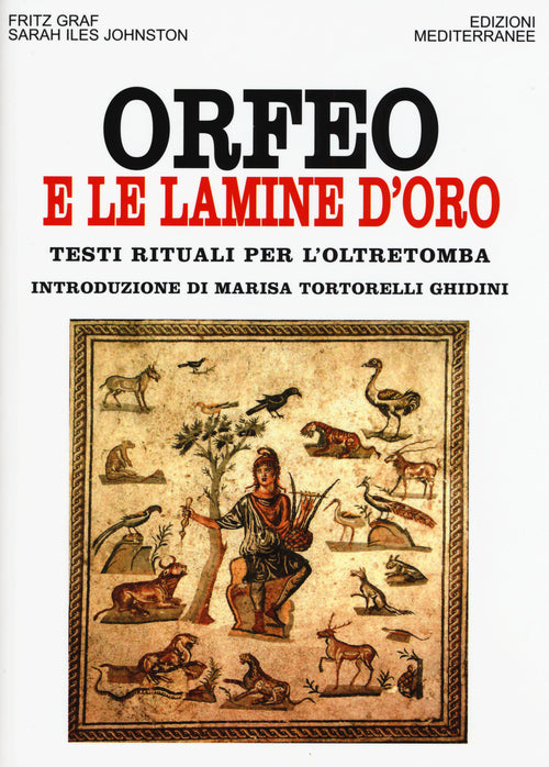 Cover of Orfeo e le lamine d'oro. Testi rituali per l'oltretomba