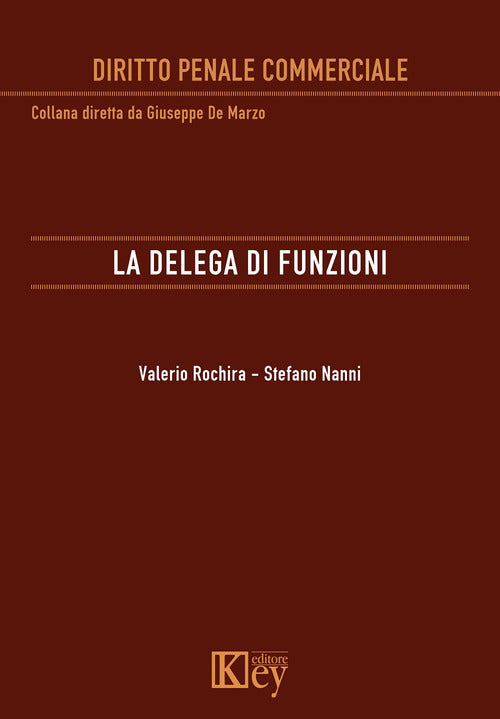 Cover of delega di funzioni