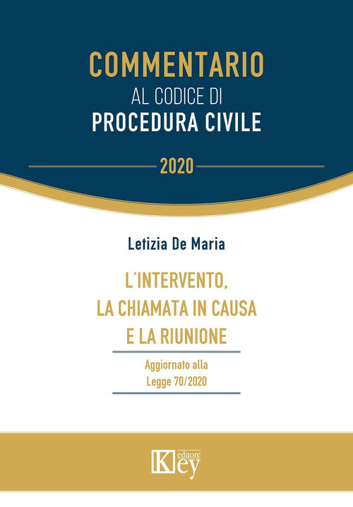 Cover of intervento, la chiamata in causa e la riunione