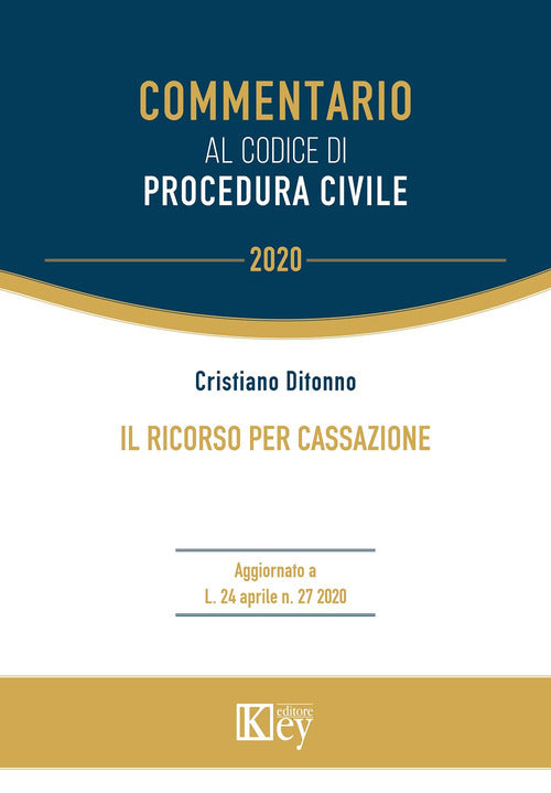 Cover of ricorso per Cassazione