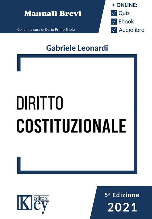 Cover of Diritto costituzionale