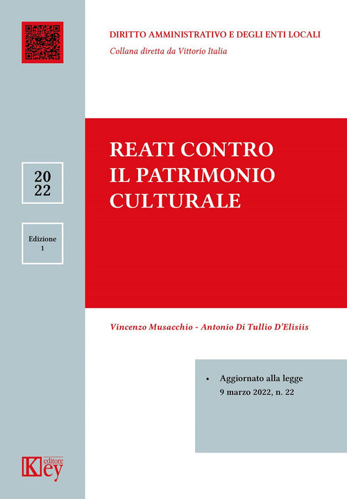 Cover of Reati contro il patrimonio culturale