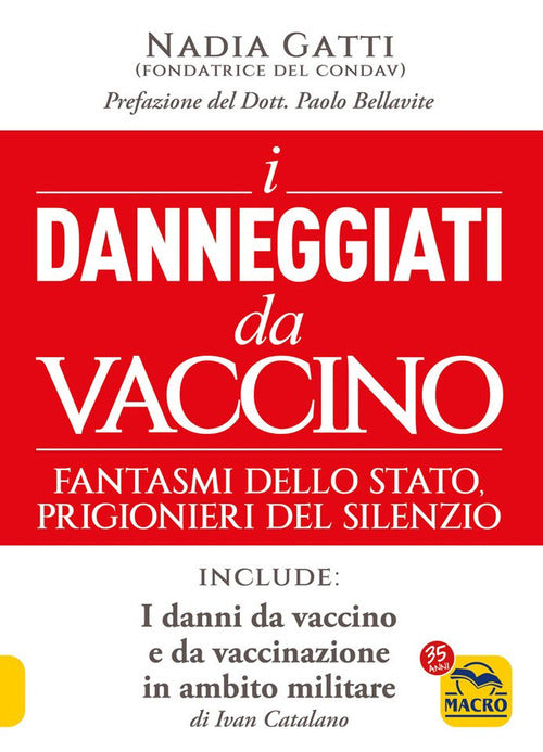 Cover of danneggiati da vaccino. Fantasmi dello Stato, prigionieri del silenzio
