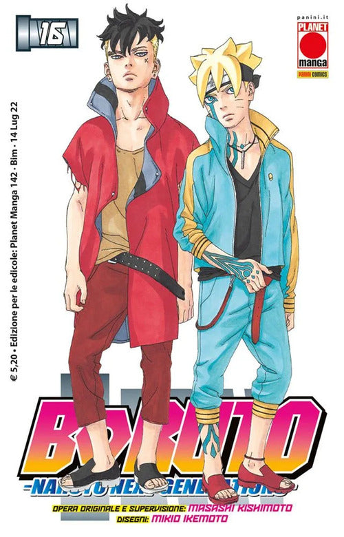 Cover of Boruto. Naruto next generations