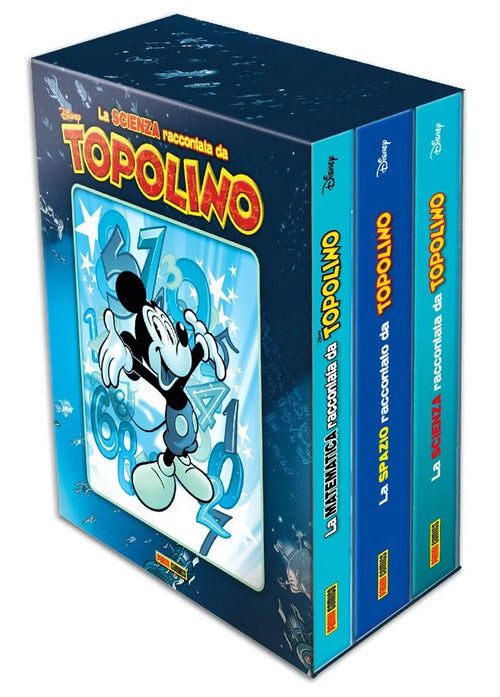 Cover of scienza raccontata da Topolino