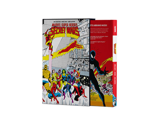 Cover of Secret wars. Marvel super heroes