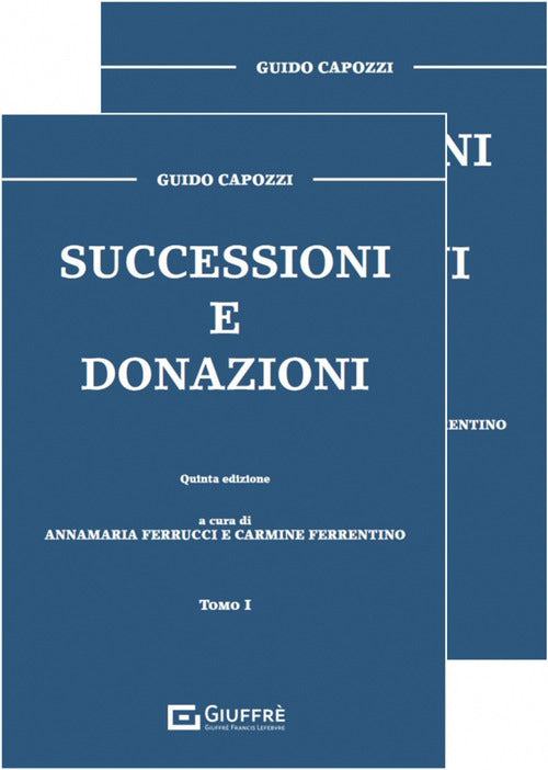 Cover of Successioni e donazioni