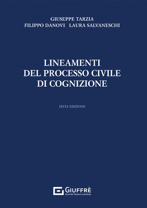 Cover of Lineamenti del processo civile di cognizione