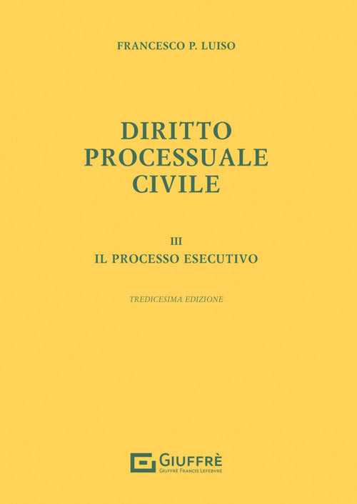 Cover of Diritto processuale civile