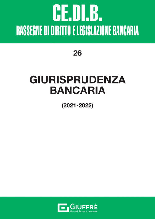 Cover of Giurisprudenza bancaria 2021-2022