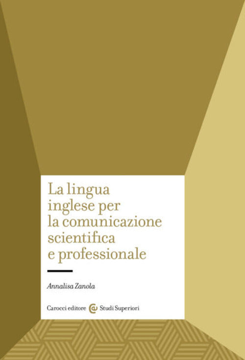 Cover of lingua inglese per la comunicazione scientifica e professionale