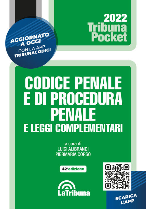 Cover of Codice penale e di procedura penale e leggi complementari