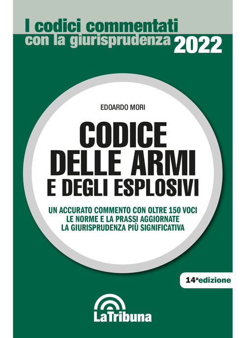 Cover of Codice delle armi e degli esplosivi