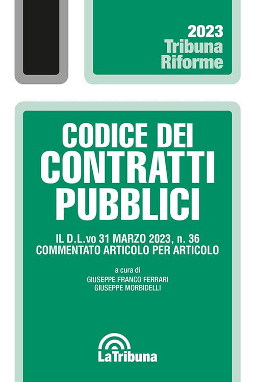 Cover of Codice dei contratti pubblici