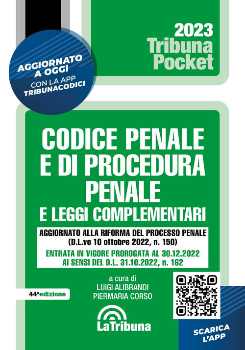 Cover of Codice penale e di procedura penale e leggi complementari