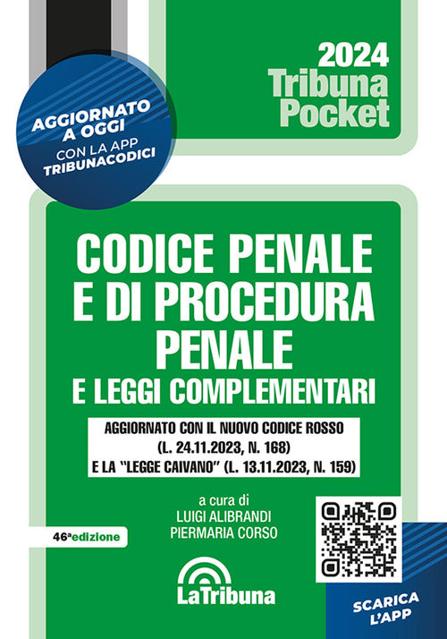 Cover of Codice penale e di procedura penale e leggi complementari