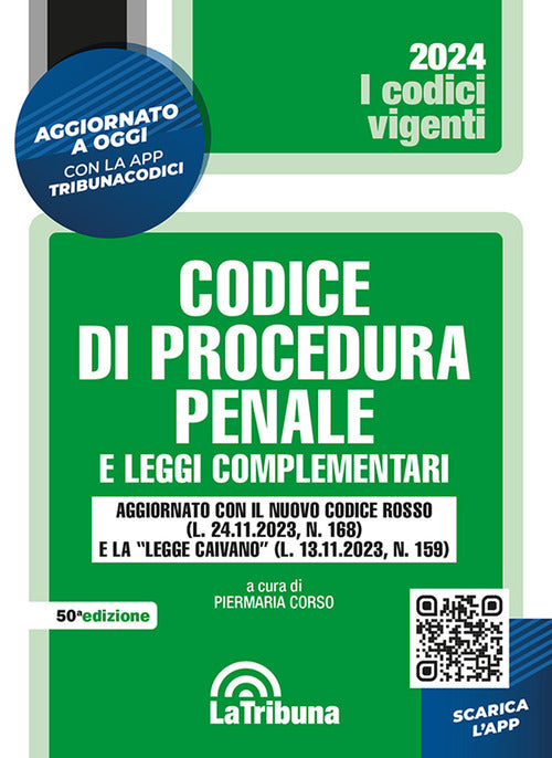 Cover of Codice di procedura penale e leggi complementari